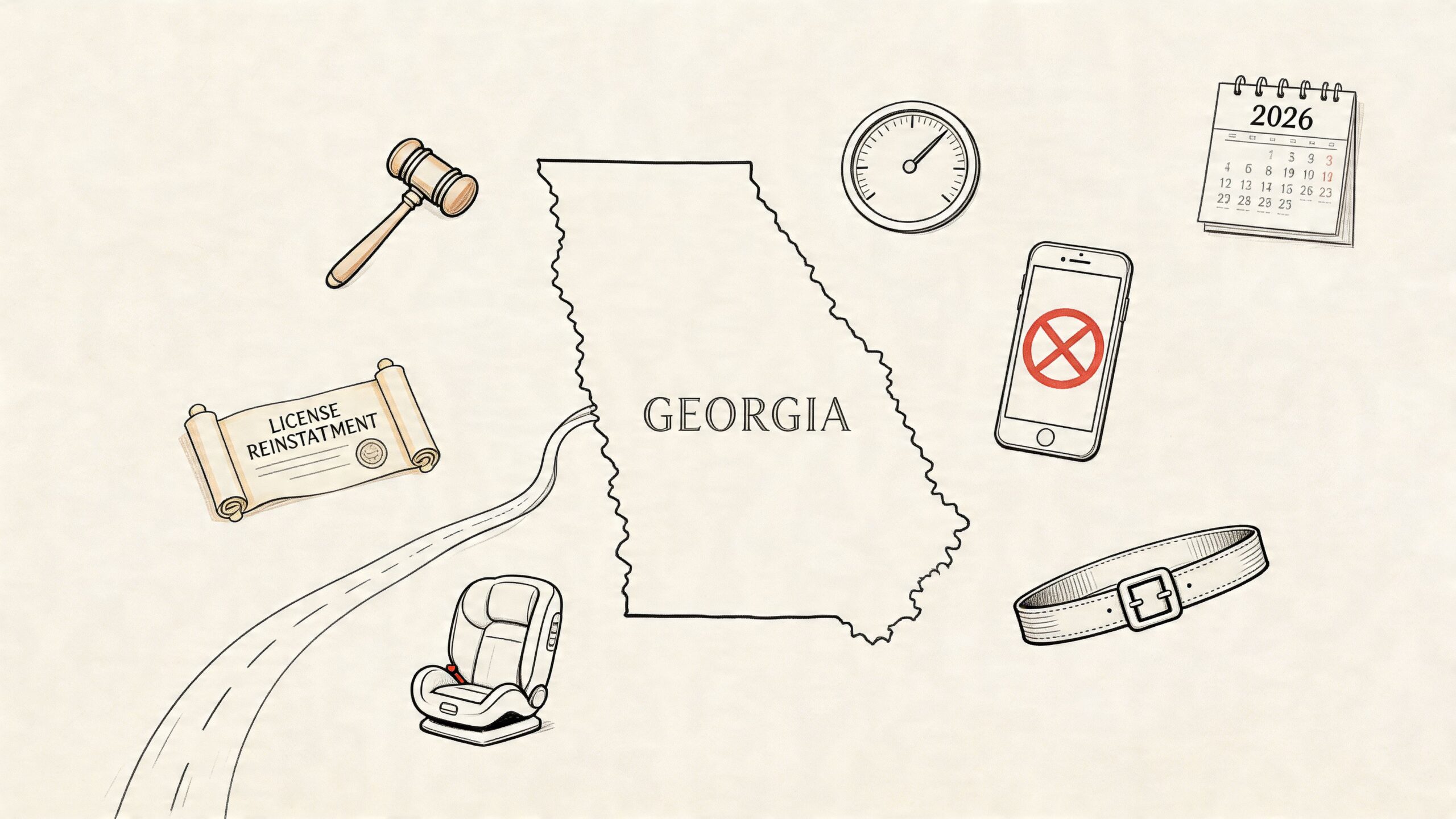 Driving Laws in GA 2026: Your Essential Guide