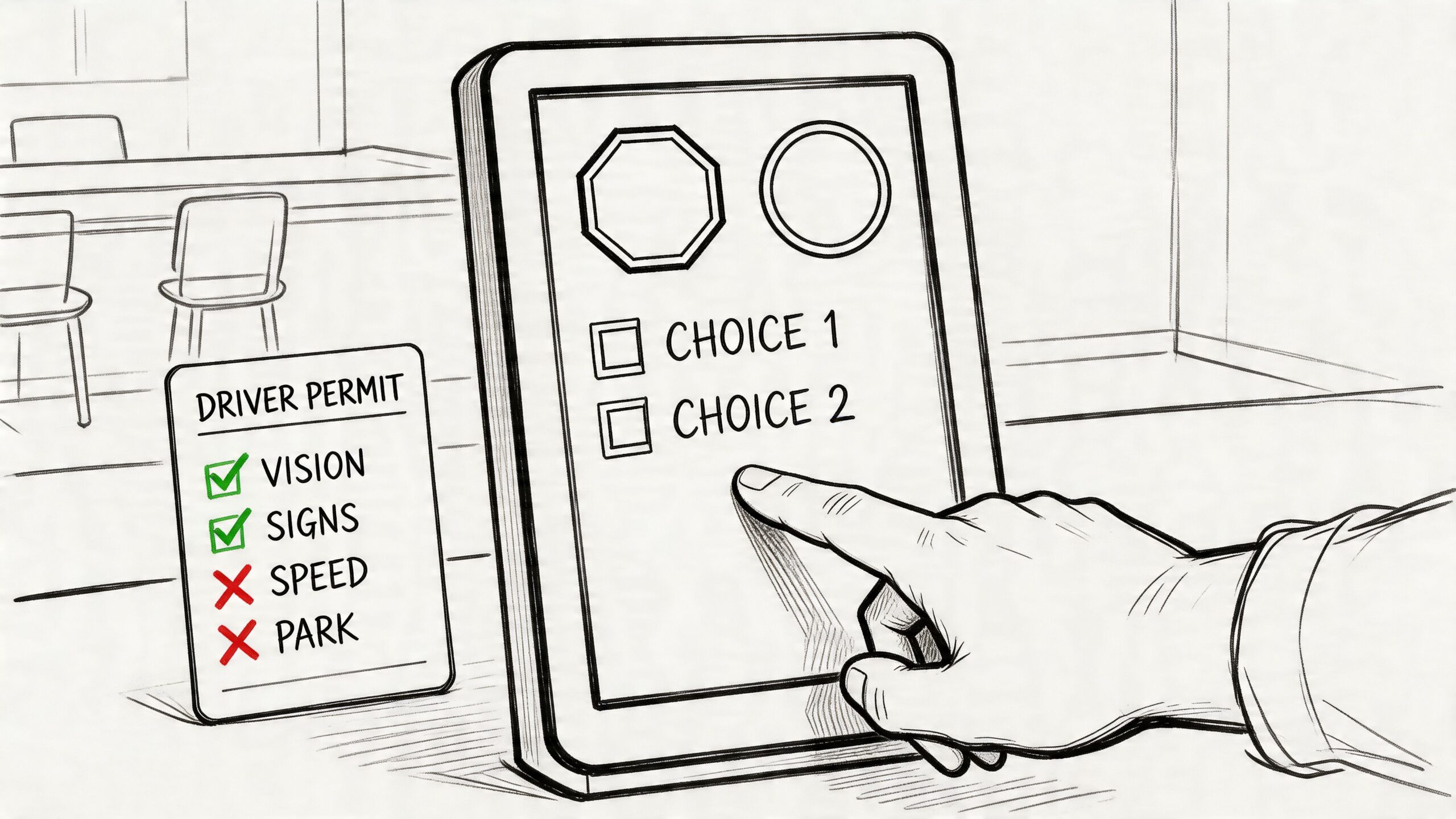 What Does a Permit Test Look Like? Georgia DDS Guide