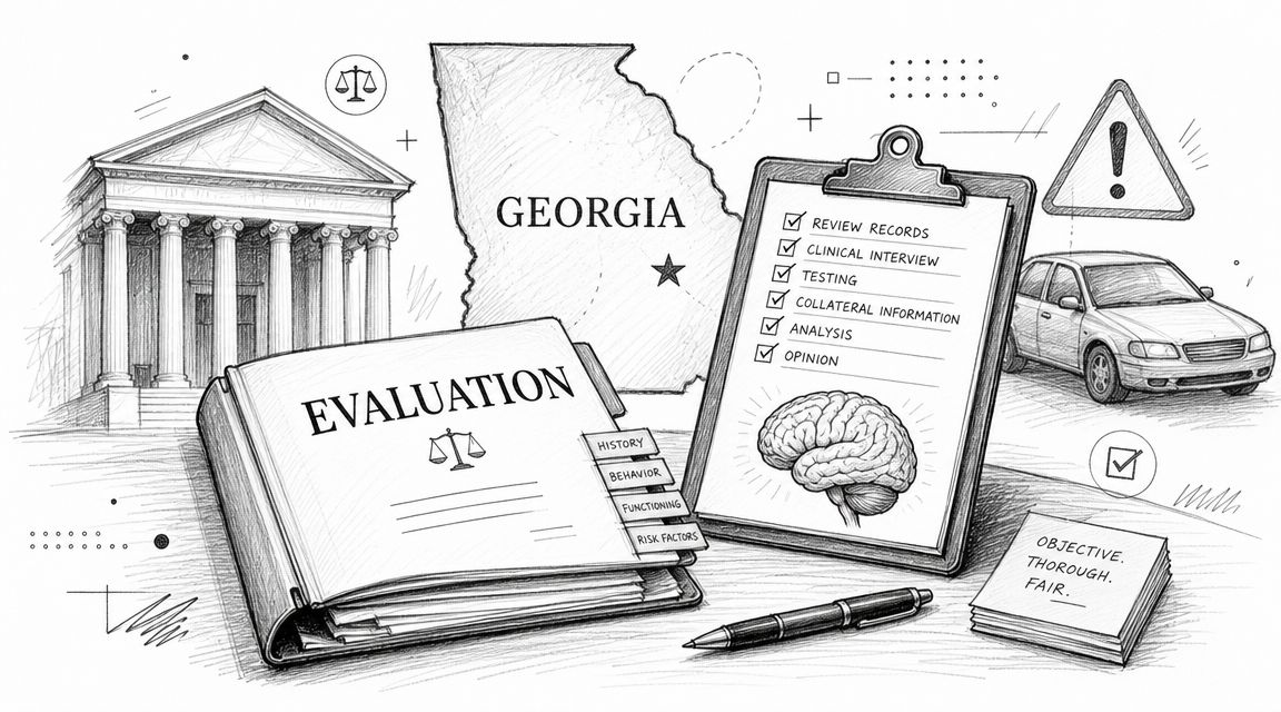 Court Psychological Evaluation: A Georgia DUI Guide