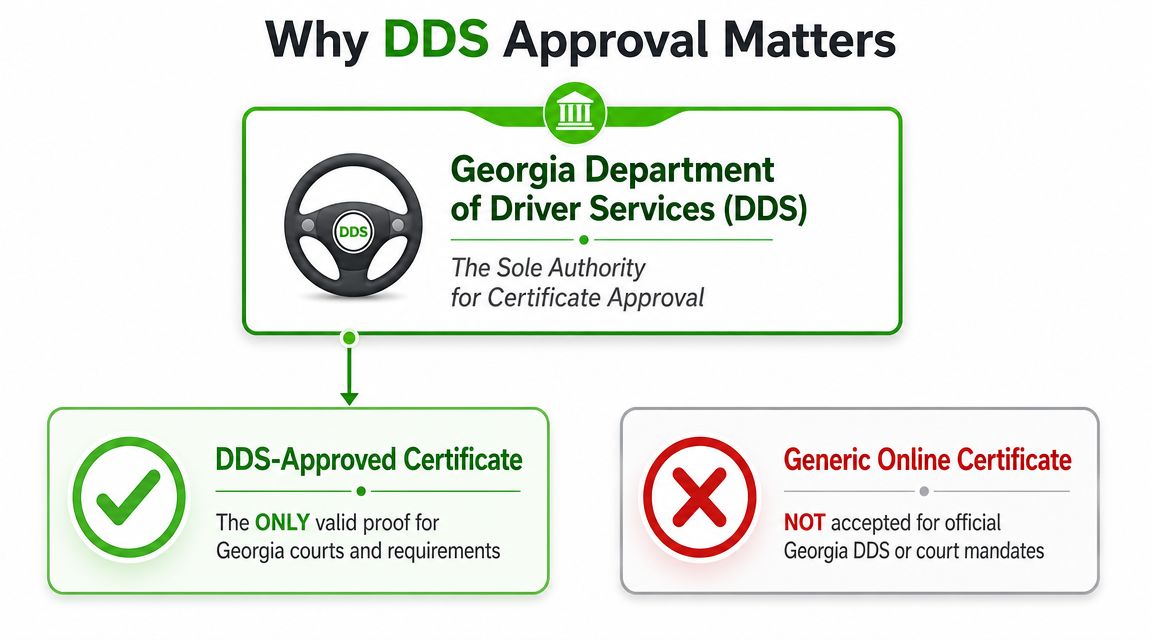 Why a DDS-Approved Certificate Is Non-Negotiable