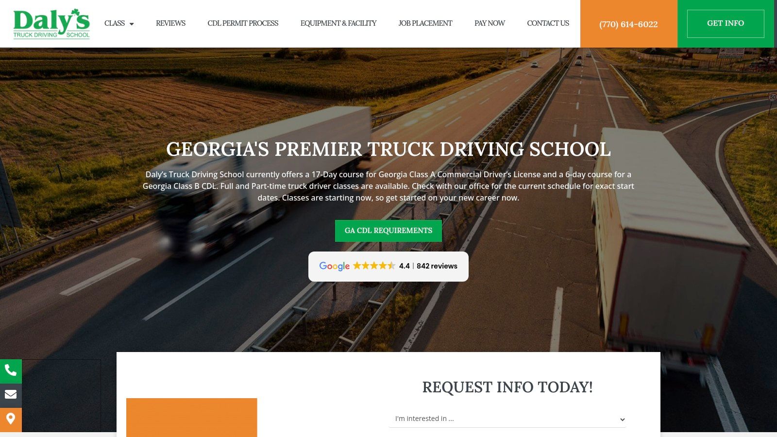 Daly’s Truck Driving School, Atlanta North (Buford)