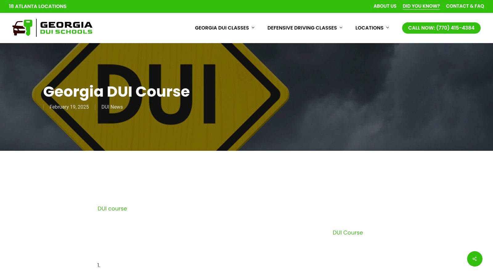 Screenshot from https://georgiaduischools.com/georgia-dui-course/