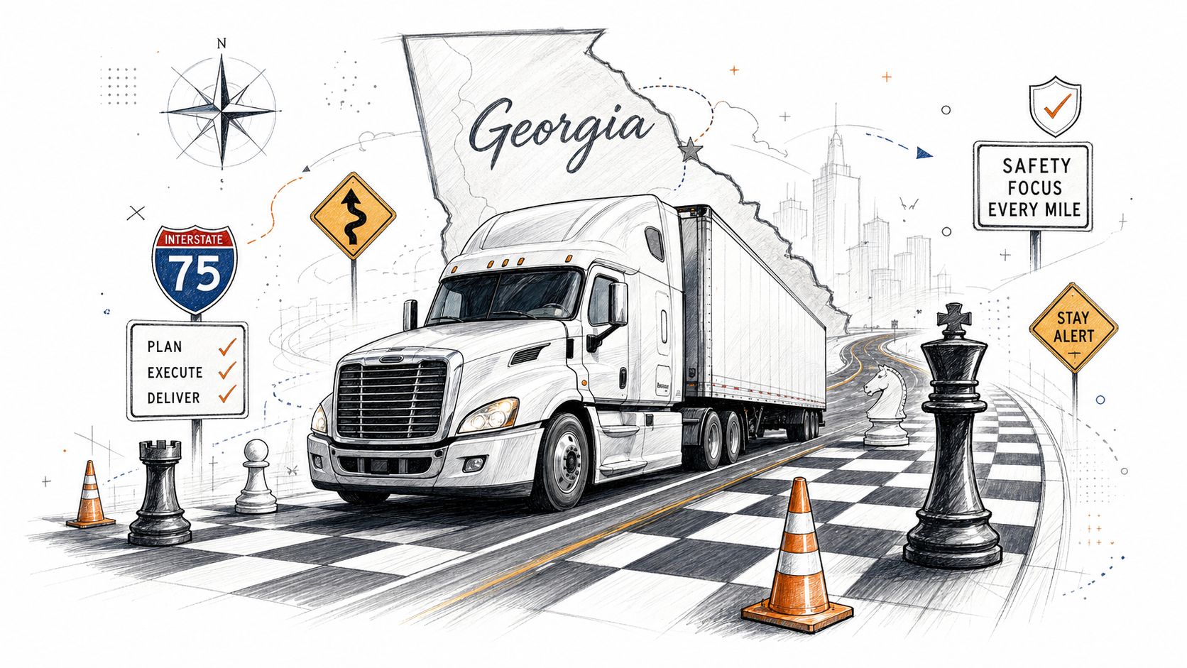 Defensive Driving for Commercial Drivers: A Georgia Guide