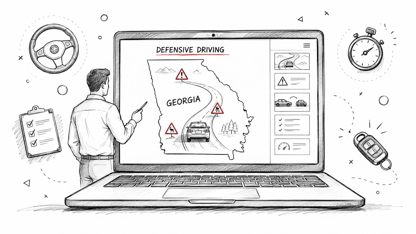 Create Your Georgia Defensive Driving Power Point