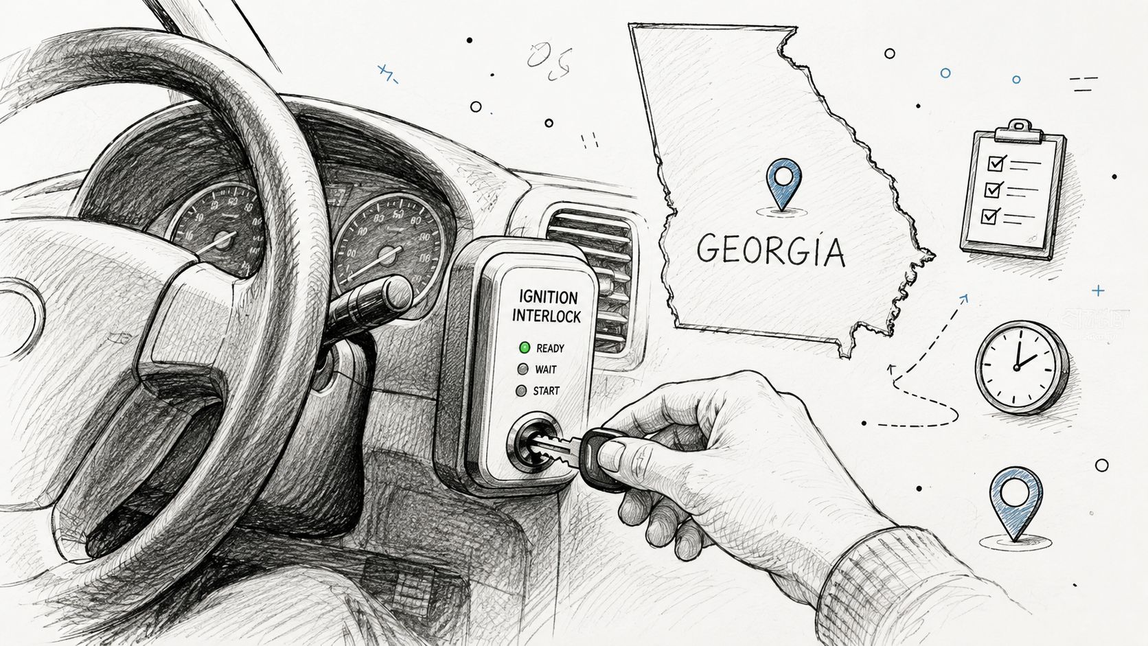 Ignition Interlock Installation Near Me: A Georgia Driver