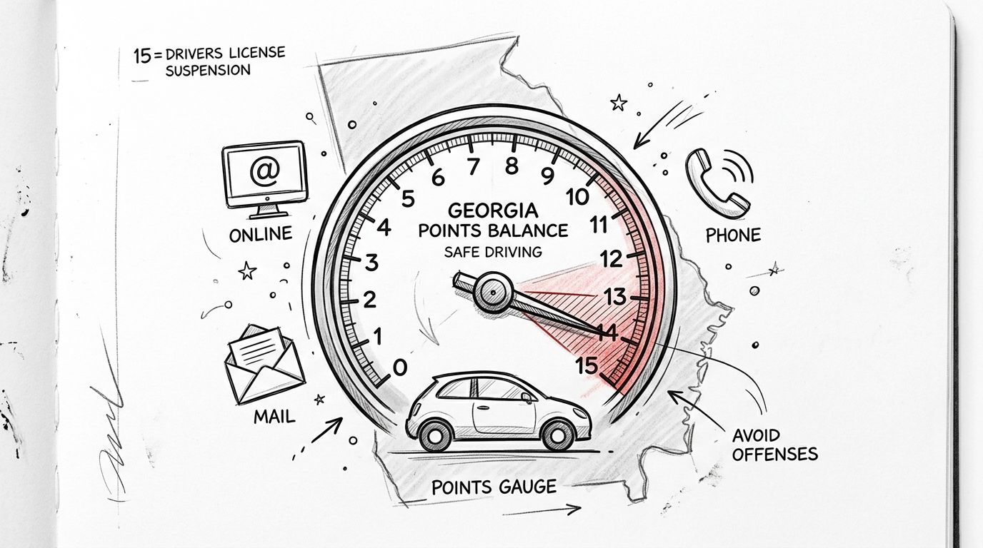 Your Safe Driving Points Balance: A Georgia Driver’s Guide