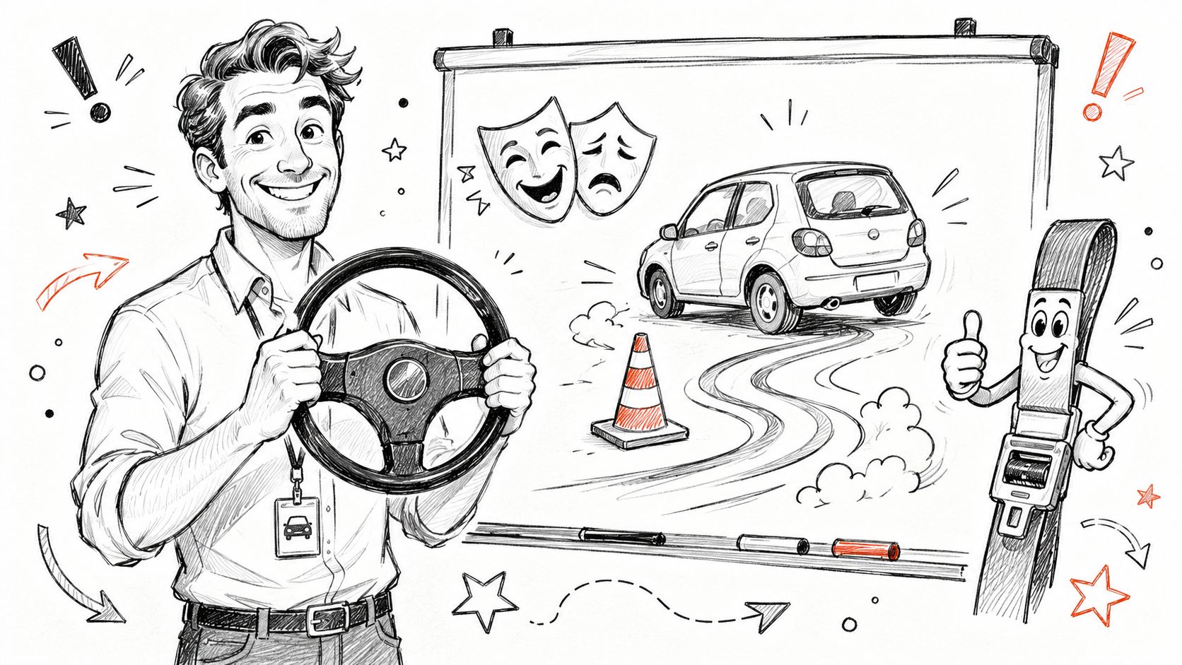 Defensive Driving Course Comedy: Why Humor Helps Learners
