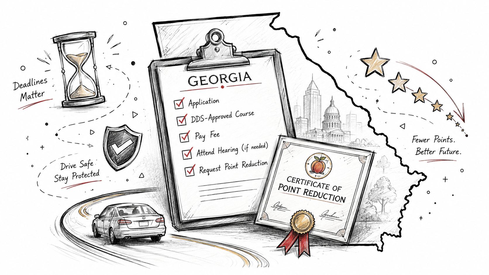 Defensive Driving Course Requirements in Georgia