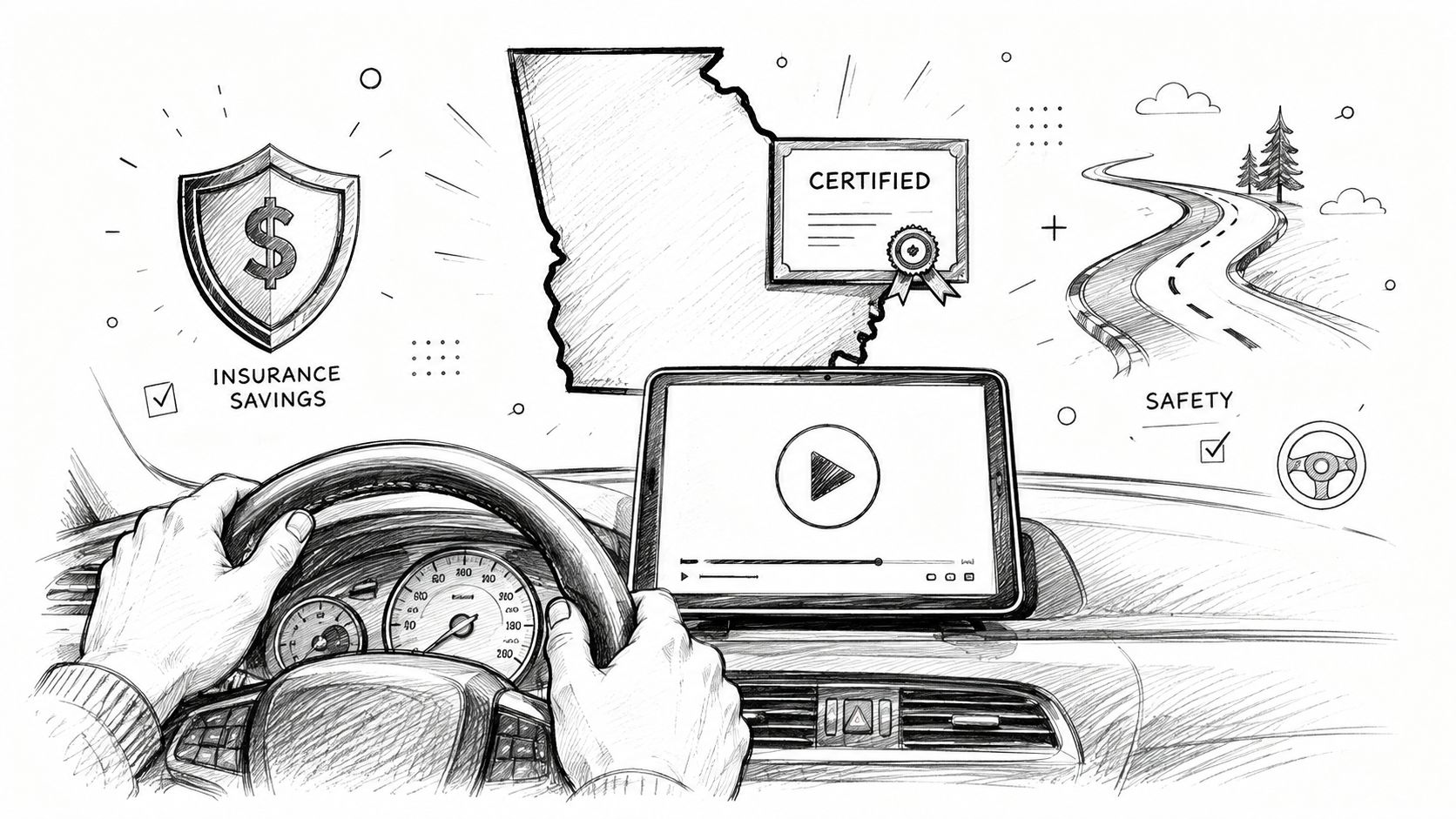 Defensive Driving Course Video: Complete Georgia Guide