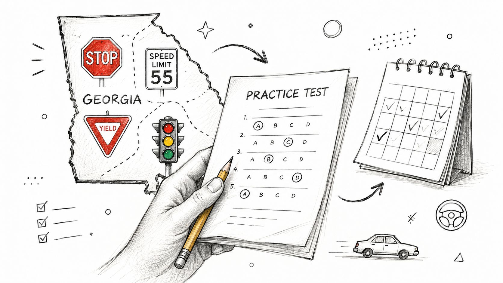 Drivers License Practice Test GA: A Step-by-Step Guide