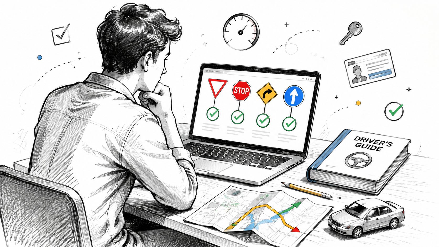 Traffic School Online Answers: A Legitimate Study Guide