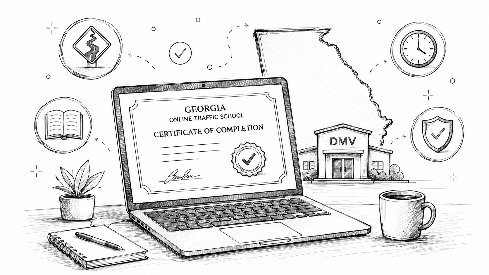 Traffic School Online DMV: A Georgia Driver’s Guide
