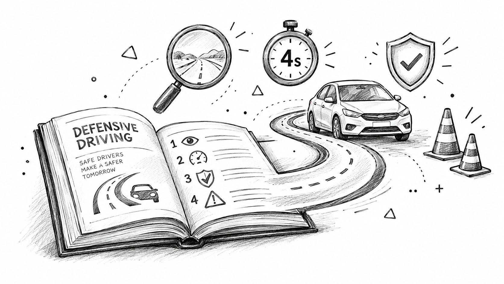 Defensive Driving Book: What It Covers and What to Choose
