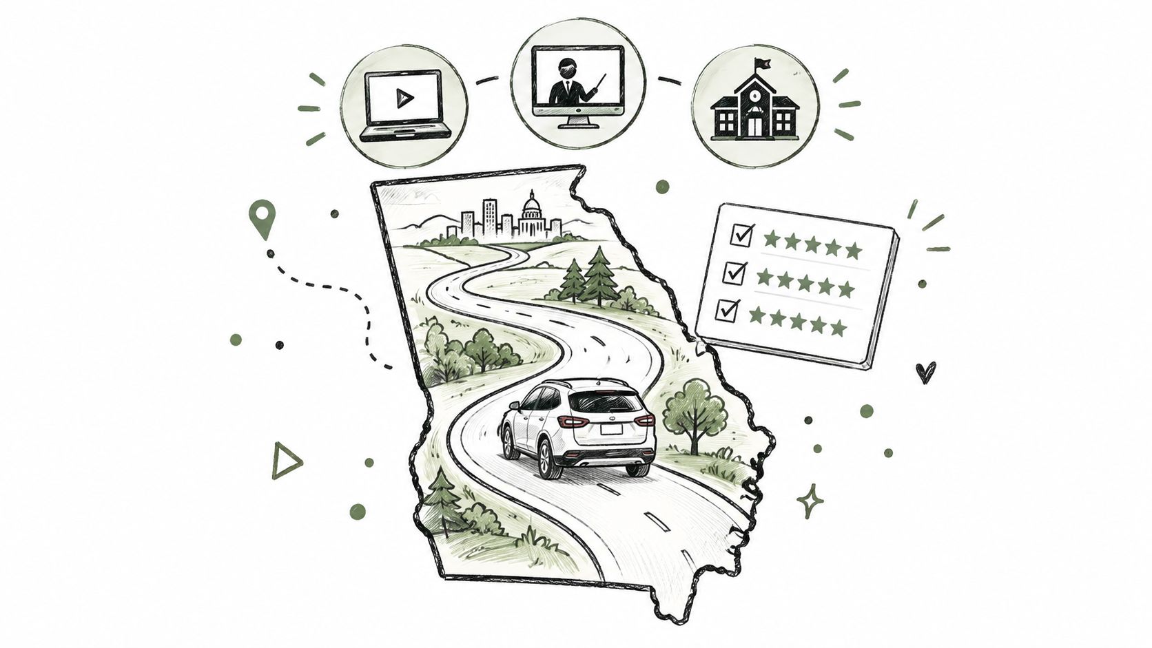 7 Defensive Driving Course Reviews for Georgia