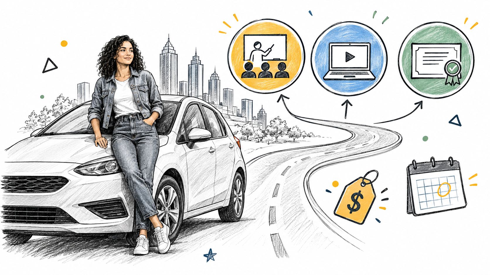 10 Defensive Driving Schools in Atlanta: Fees and Formats