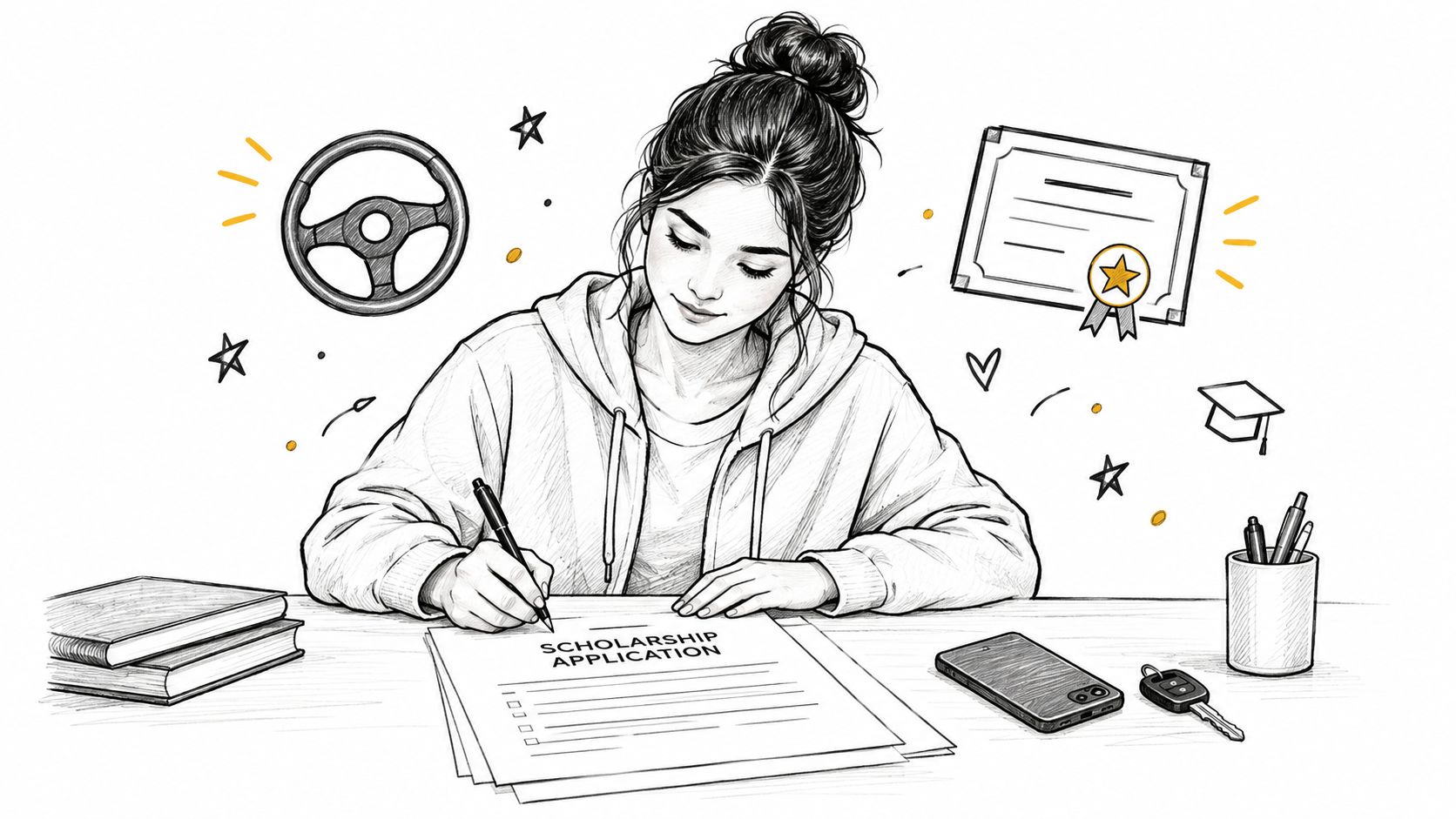 Don’t Text and Drive Scholarship: How to Apply and Win