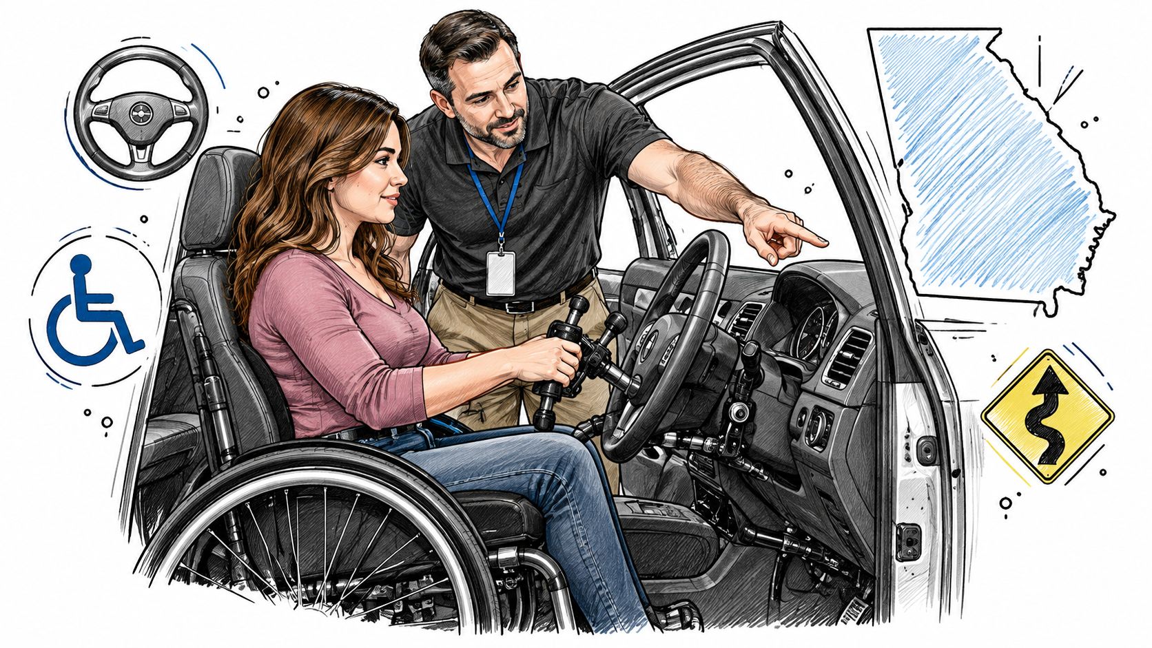 Driving Schools for the Disabled in Georgia