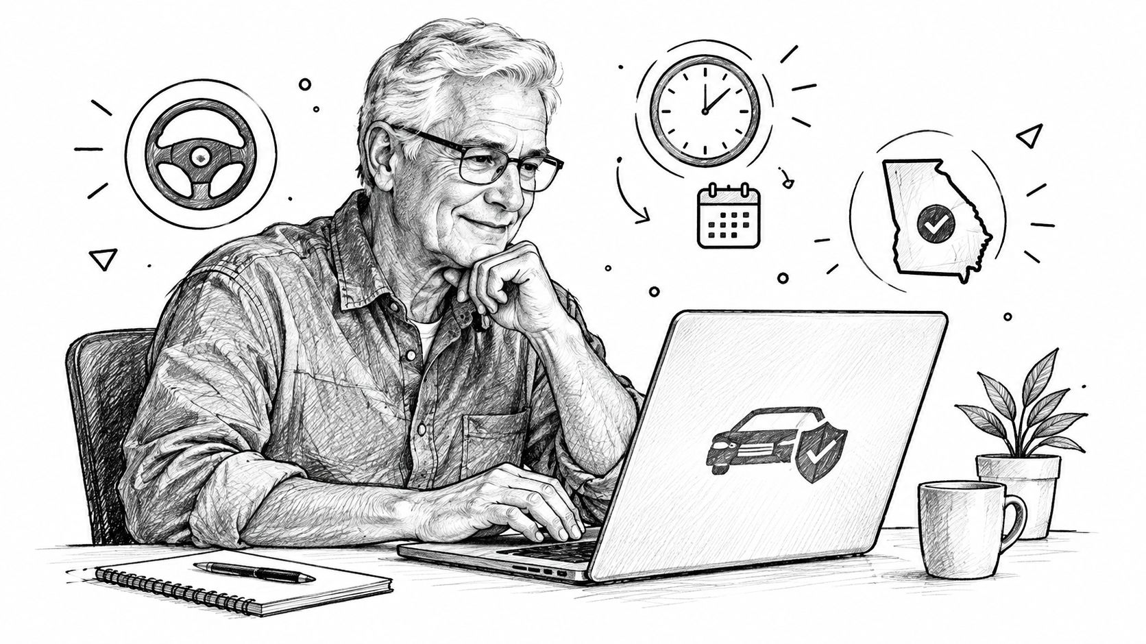 Online Defensive Driving Course for Seniors in Georgia